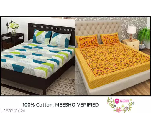 Bedsheet Combo Set Cotton
