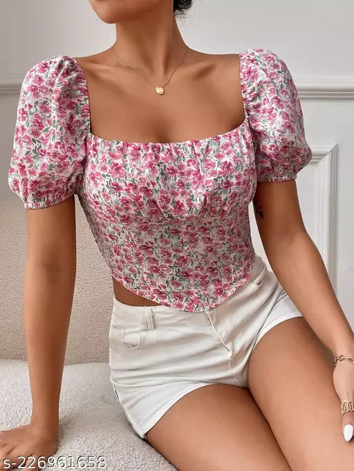 Pretty Partywear Women Tops & Tunics