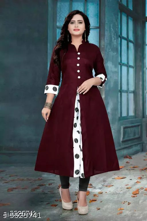 Women's Printed Khadi Cotton Kurti