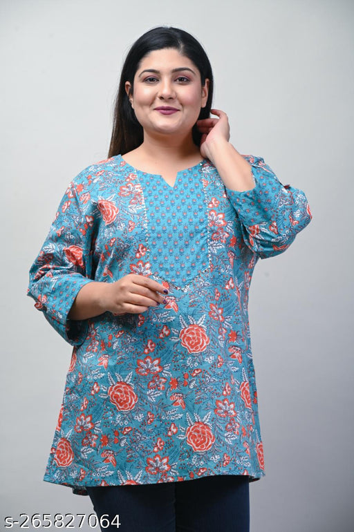 Plus Size-Pretty Fashionable Women Tops & Tunics