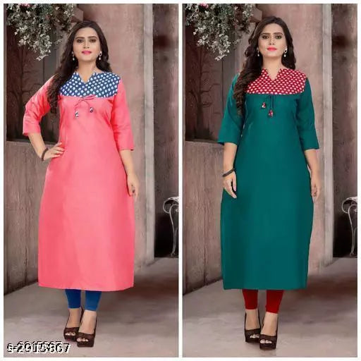 Women's Printed Cotton Kurti