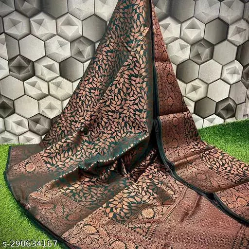 Banarasi Copper Saree