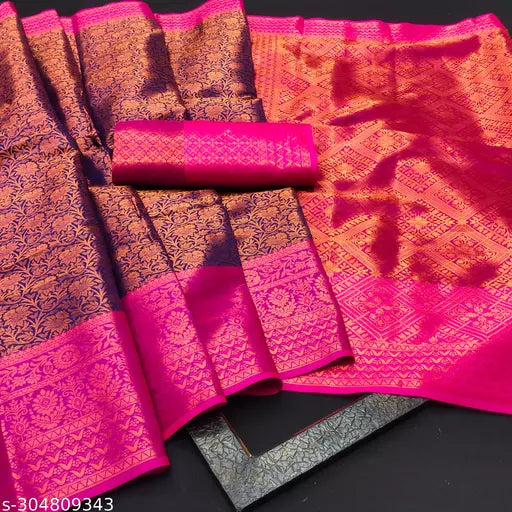 Morpich Fashion  Top Dyed  Banglory Silk Saree