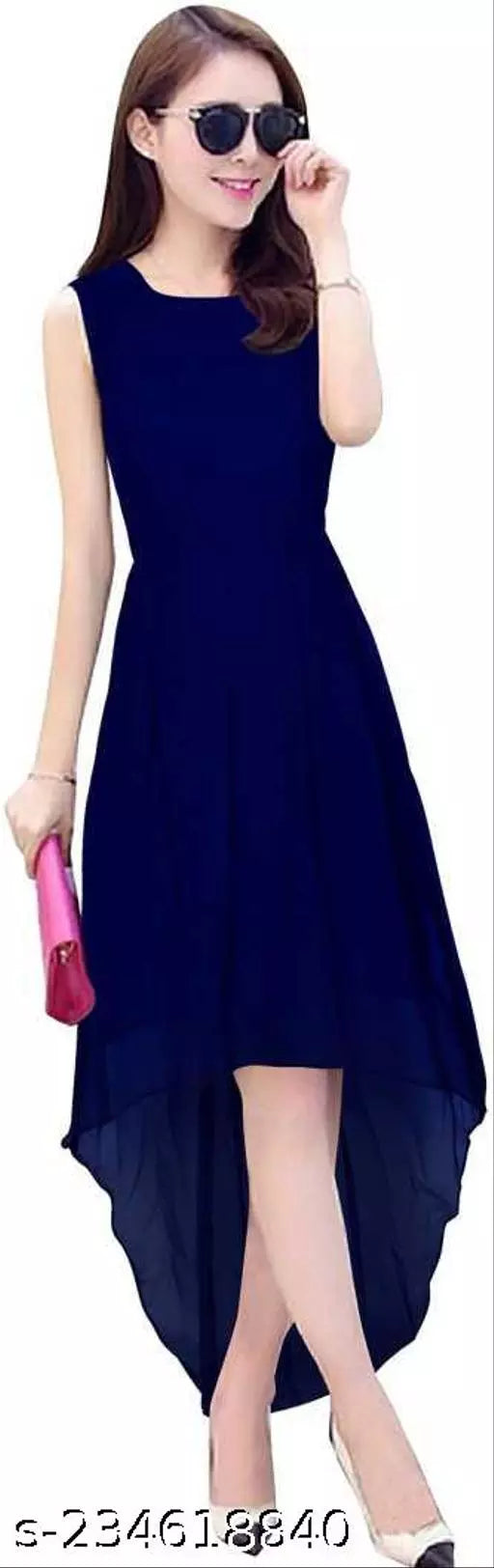 Womens Georgette Western Dress
