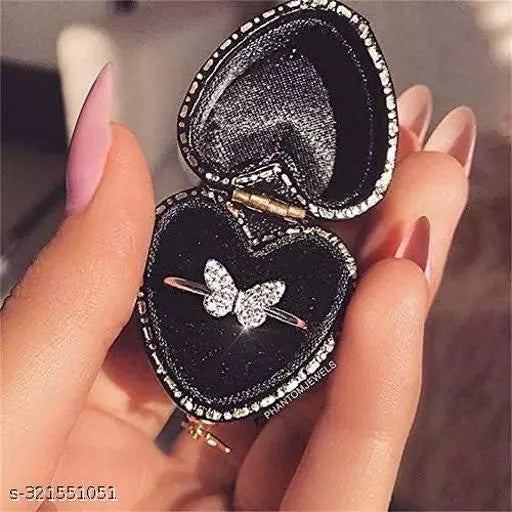 Chic Elegance: Adjustable Artificial Rings Collection for Women & Girls - Affordable Luxury in Every Design
