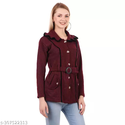 Fancy star maroon