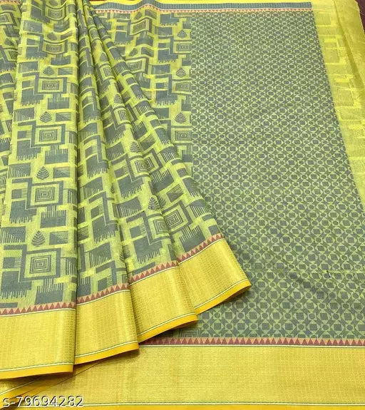 Chanderi Cotton Resham Patola Saree