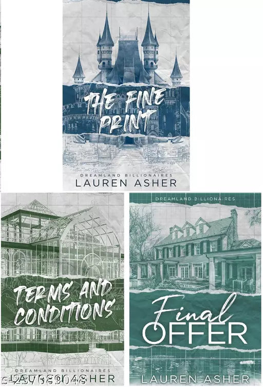 Lauren Asher 3 Books Set: Fine Print  Final Offer & Terms And Conditions