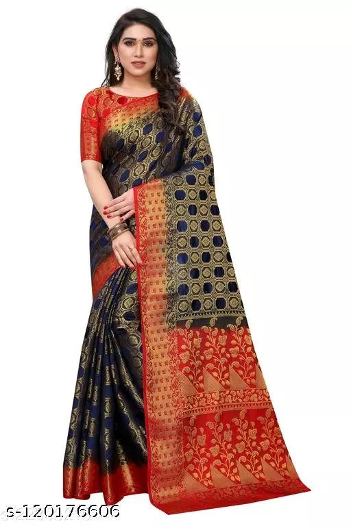 Morpinch Banarasi Silk Saree