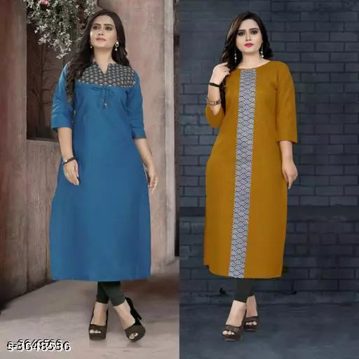 Women's Printed Cotton Kurti